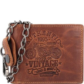 Greenburry Vintage Cafe-Racer Geldbörse RFID Leder 12 cm