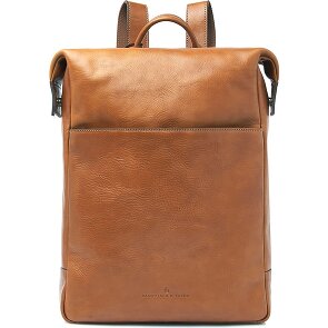 Castelijn & Beerens Laurens Daypack RFID Schutz Leder 41 cm Laptopfach