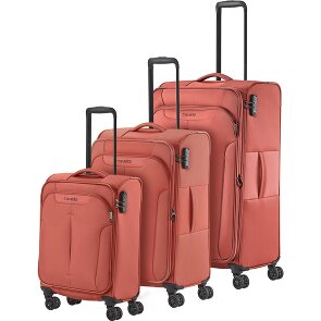 Travelite Croatia 4 Rollen Kofferset 3-teilig mit Dehnfalte Travelite Croatia 4 Rollen Kofferset 3-teilig mit Dehnfalte