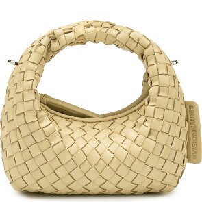 LES VISIONNAIRES Greta Micro weave Handtasche Leder 20 cm