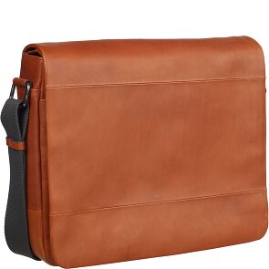 Leonhard Heyden Hamburg Messenger Leder 32 cm Laptopfach