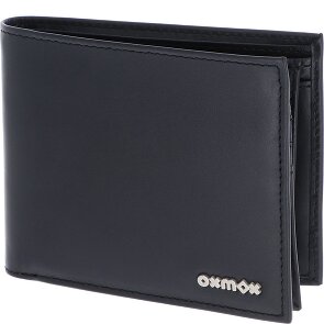 oxmox Leather Geldbörse RFID Schutz Leder 12 cm