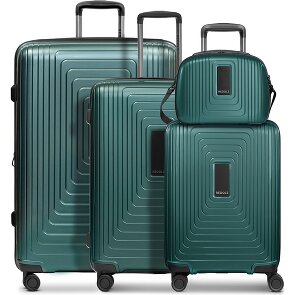 Redolz Essentials 14 4-Rollen Kofferset + Beautycase 4 tlg. mit Dehnfalte
