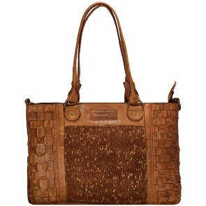 Greenland Nature Femi & Nine Schultertasche Leder 42 cm