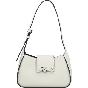 Karl Lagerfeld Signature Schultertasche Leder 24 cm