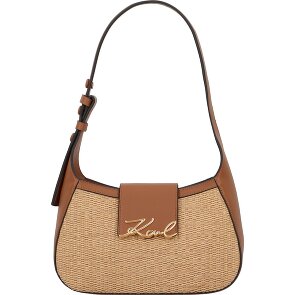 Karl Lagerfeld Signature Schultertasche Leder 25.5 cm