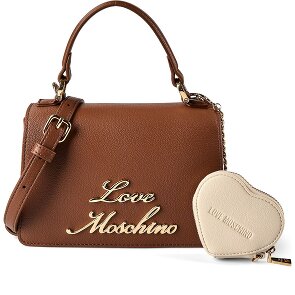Love Moschino Heart Charm Handtasche Leder 21 cm