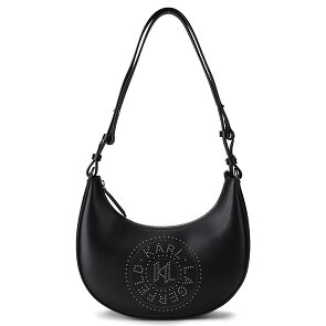 Karl Lagerfeld Circle Schultertasche Leder 28 cm