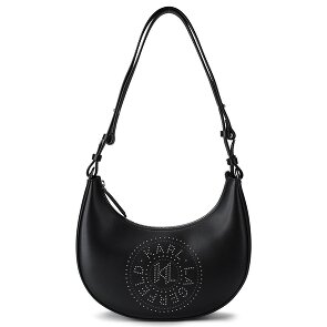 Karl Lagerfeld Circle Schultertasche Leder 28 cm