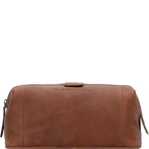 The Chesterfield Brand Wax Pull Up Kulturbeutel Leder 29 cm