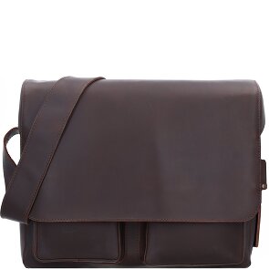 aunts & uncles Hunter Nick Messenger Leder 37 cm Laptopfach