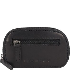 Greenburry Pure Black Schlüsseletui Leder 12 cm