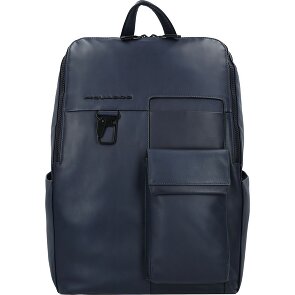 Piquadro Zaino Daypack Leder 34 cm Laptopfach