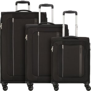 American Tourister Blazing Ride 4 Rollen Kofferset 3-teilig mit Dehnfalte