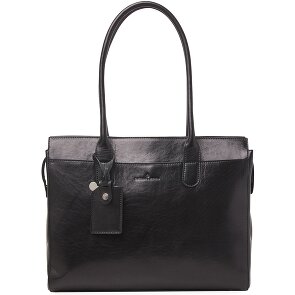 Castelijn & Beerens Ellen Schultertasche RFID Schutz Leder 40 cm Laptopfach