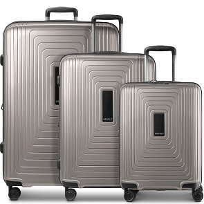 Redolz Essentials 14 4 Rollen Kofferset 3-teilig mit Dehnfalte
