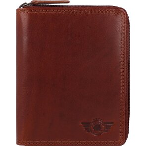 Greenburry Vintage Geldbörse RFID Schutz Leder 12.5 cm