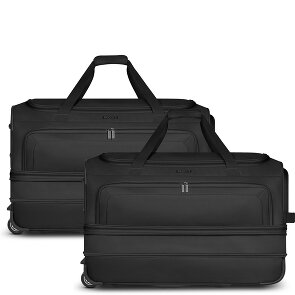 Redolz Duffle Essentials 2-Rollen Reisetasche Set 2-tlg. L+L mit Dehnfalte Redolz Duffle Essentials 2-Rollen Reisetasche Set 2-tlg. L+L mit Dehnfalte