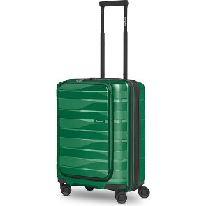 Bergpfeil Travel 4 Rollen Kabinentrolley 55 cm Laptopfach mit Dehnfalte