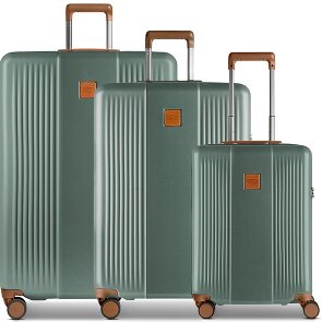 Bric's Ferrara 4 Rollen Kofferset 3-teilig mit Dehnfalte