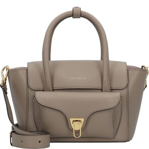 Coccinelle Double Beat Schultertasche Leder 21 cm