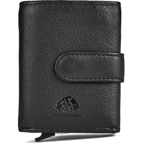 Greenburry Vintage Geldbörse RFID Schutz Leder 10 cm