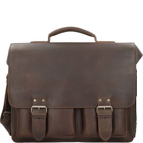 aunts & uncles Hunter Finn Aktentasche Leder 40 cm Laptopfach