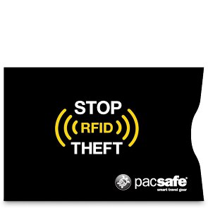 Pacsafe RFIDsafe Karten Schutzhüllen 2er Pack 10 cm