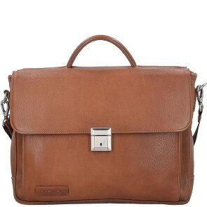 Plevier 400er Serie Aktentasche Leder 40 cm Laptopfach