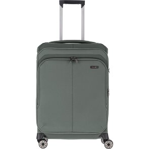 Travelite Priima 4 Rollen Trolley 68 cm mit Dehnfalte