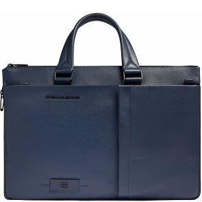Piquadro Russel Aktentasche RFID Schutz Leder 42 cm Laptopfach