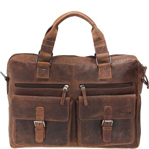 Greenland Nature Montana Aktentasche Leder 43 cm Laptopfach Greenland Nature Montana Aktentasche Leder 43 cm Laptopfach