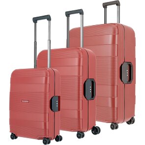 Travelite Korfu 4 Rollen Kofferset 3-teilig