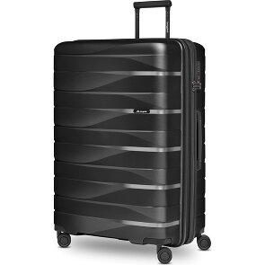 Bergpfeil Travel 4 Rollen Trolley L 75 cm mit Dehnfalte