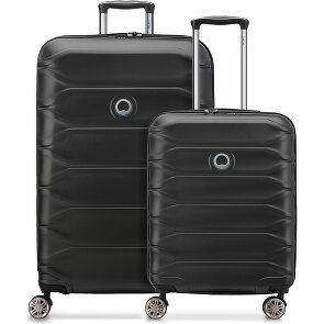 Delsey Paris Meteor 4-Rollen Kofferset S+L mit Dehnfalte
