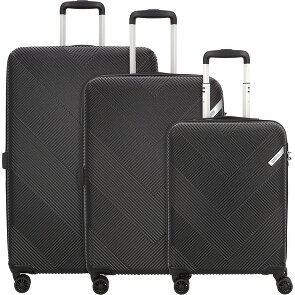 American Tourister Exoline 4 Rollen Kofferset 3-teilig mit Dehnfalte American Tourister Exoline 4 Rollen Kofferset 3-teilig mit Dehnfalte