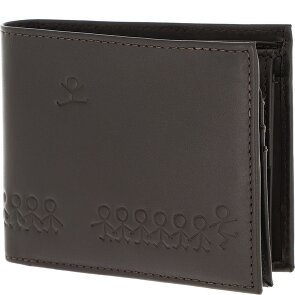 oxmox Leather Geldbörse RFID Schutz Leder 10 cm