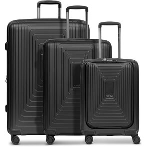 Redolz Essentials 14 4 Rollen Kofferset 3-teilig mit Dehnfalte Redolz Essentials 14 4 Rollen Kofferset 3-teilig mit Dehnfalte