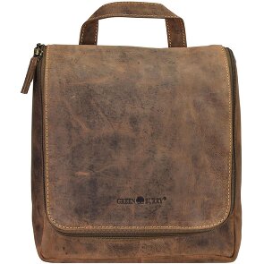 Greenburry Vintage Kulturbeutel Leder 22 cm