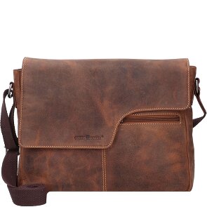 Greenburry Vintage Original Umhängetasche Leder 32 cm