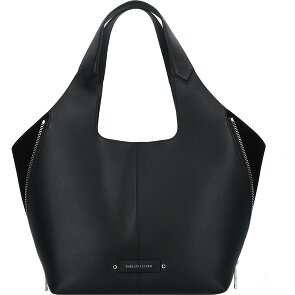 Karl Lagerfeld Hardware Shopper Tasche Leder 34 cm mit Dehnfalte