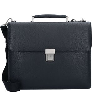 Leonhard Heyden Berlin Aktentasche Leder 38 cm Laptopfach