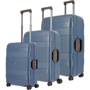 Travelite Korfu 4 Rollen Kofferset 3-teilig Travelite Korfu 4 Rollen Kofferset 3-teilig