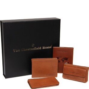 The Chesterfield Brand Geldbörse Geschenkset 4-teilig  Leder 12 cm