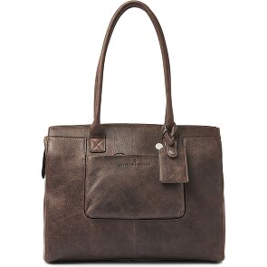 Castelijn & Beerens Carisma Schultertasche RFID Leder 38 cm Laptopfach
