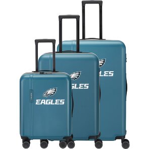 Travelite travelite x NFL 4 Rollen Kofferset 3-teilig mit Dehnfalte