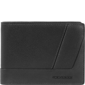 Piquadro Carl Geldbörse RFID Schutz Leder 12.5 cm