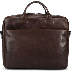 Jost Glasgow Aktentasche Leder 37 cm Laptopfach
