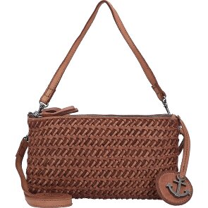 Harbour 2nd Soft Weaving Michel Schultertasche Leder 23 cm