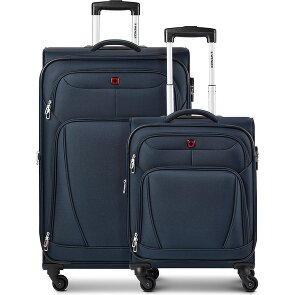 Wenger Beaumont 4 Rollen Kofferset 2-teilig mit Dehnfalte